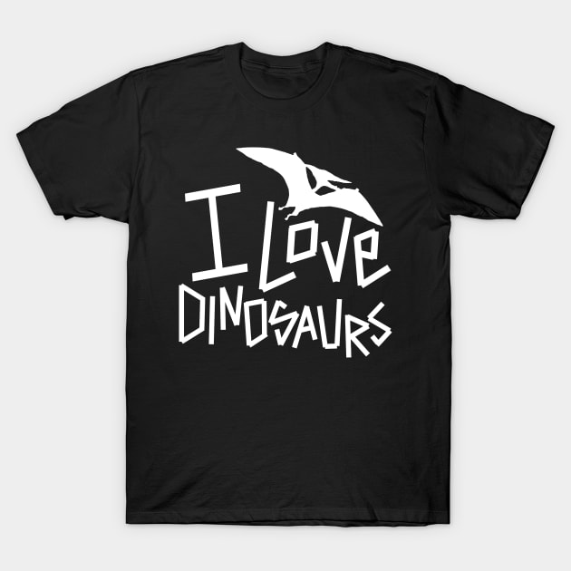 I love dino T-Shirt by SplashDesign